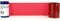 532000-005 Rotes einfarbiges Farbbandband, kompatibel mit Datacard SP35 SP35plus SP55 SP55plus SP75 SP75plus FP65 FP65i SD260 SD360 SD460 Kartendrucker, 1000 Bilder
