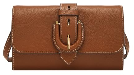 Fossil Sac porte-monnaie porté croisé Harwell, en cuir LiteHide™, pour femme, ZB11001200