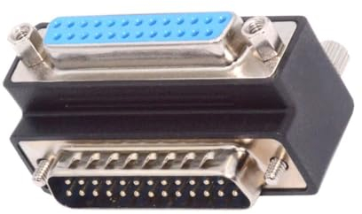 chenyang RS232 DB25Pin Serial Port 90 Grad nach unten abgewinkelter Anschlussadapter