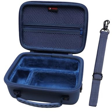 XANAD Hard EVA Case for Sony Alpha ZV-E10 / Sony Alpha ZV-E10L APS-C Mirrorless Interchangable-Lens Vlog Camera with Handgrip (Blue)