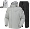 Regenanzug Herren, Wasserdicht Regenjacke Regenhose, Packbare Leicht Reflektierende Windjacke mit Kapuze, Atmungsaktiv Fahrrad Regenmantel für Outdoor Wandern Camping