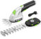 ALDIPRO Tagliasiepi elettrico senza fili 2 in 1, tagliasiepi elettrico a batteria da 7,2 V con 2,0 Ah, tagliasiepi leggero, tagliasiepi portatile, cespuglio per cortile, giardino