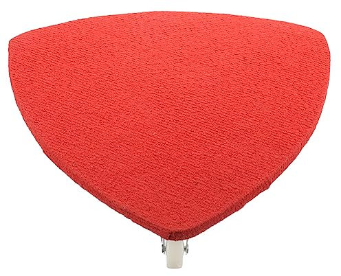 WOONEKY Juguete Sensorial Juego De Niños Aire Placa De para La Edad 6-12 Plato De Plato De Juguete Tabla De Entrenamiento De Lámina Rojo Madera