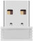 Ersatz-USB-Empfänger für WGJP-038-3 Kabelloses Tastatur-Maus-Set, Weiß