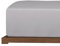 Uncover by Schiesser Spannbettlaken New Jersey - Edeljersey - 100 x 200 cm - Hellgrau