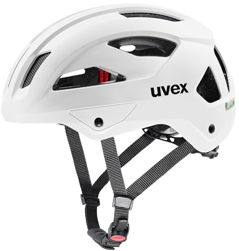 uvex Stride Fahrradhelm, White matt, 56-59 cm