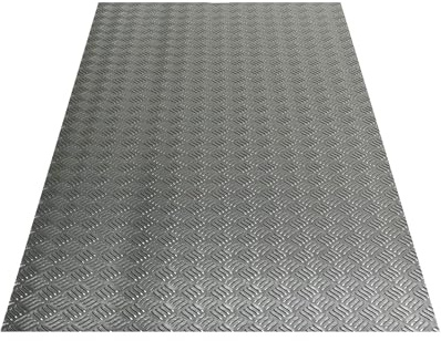 10x Kunststoff Fahrplatten 26,4m² Überfahrplatten 10T-Last 240x110x1cm Garagenboden Garagenbodenfliesen Garagenbodenmatte Werkstattboden Baggermatratze Bodenschutzplatte Baggermatte Schwerlastplatten