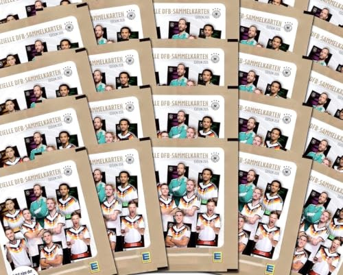20 x Sticker Tüten für das offizielle WM Sammelalbum Edeka Edition 2026 (20 Packungen)