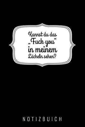 KANNST DU DAS FICK DICH IN MEINEM LÄCHELN SEHEN: A5 Kalender 52 Wochen | Geschenk für Erwachsene | Planer | Tagebuch | Journal | Notizbuch | Stressabbau