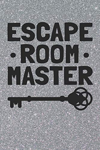 Escape Room Master: A Small Lined Gray Notebook for Escape Room Fans
