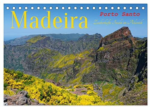 Madeira und Porto Santo (Tischkalender 2026 DIN A5 quer), CALVENDO Monatskalender