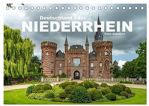 Deutschland - der Niederrhein (Tischkalender 2026 DIN A5 quer), CALVENDO Monatskalender: Die sehenswerte Region am Rhein ganz im Westen Deutschlands. (CALVENDO Orte)