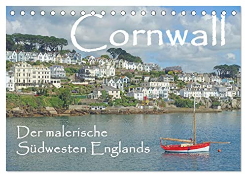 Cornwall. Der malerische Südwesten Englands (Tischkalender 2026 DIN A5 quer), CALVENDO Monatskalender: Küste, Klippen, Buchten und Fischerdörfer (CALVENDO Orte)
