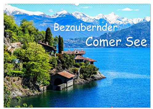 Bezaubernder Comer See (Wandkalender 2026 DIN A2 quer), CALVENDO Monatskalender: Verschlafene und romantische Orte am Westufer des Comer Sees (CALVENDO Orte)