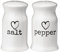 Premier Housewares Charm Salt and Pepper, White, W5 x D5 x h8cm