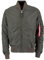 Alpha Industries Herren MA-1 TT Bomberjacke, Rep.Grey, XS