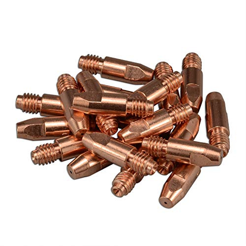 RIVERWELD 36KD MIG Kontaktspitzen M8 1,2mm 140.0442 20 Stk | Kontaktspitzen .045 Kupfer passend für MB36 Co² MAG