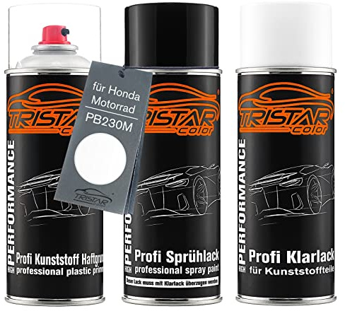 TRISTARcolor Vernice per plastica per Honda PB230M Blue Sensitive Metallic | per Honda Motorcycles, Vernice per moto, Kit bombolette spray per paraurti/plastica