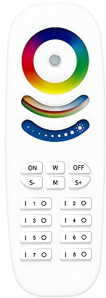 GLEDOPTO LED 8 Zonen Fernbedienung 2,4 G RF kompatibel Controller LED 5 in 1/Digital RGB und RGBCCT LED Deckeneinbaustrahler und Gartenstrahler und alle Serien von Pro ZIGBEE MINI