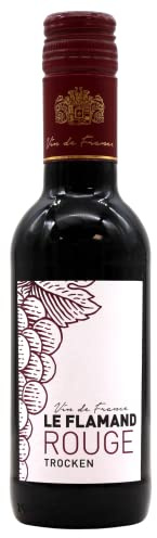 LE FLAMAND Rouge Vine de France Rotwein trocken 12% vol., 12er Pack (12 x 0.25 l)