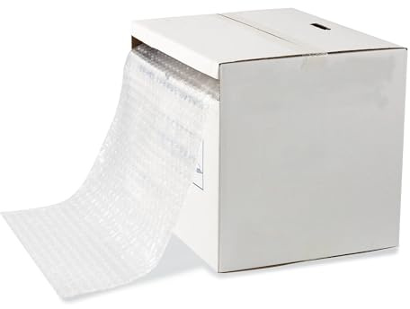 Universal Bubble Packaging, 0.19 Thick, 24 x 175 ft, Perforated Every 12, Clear