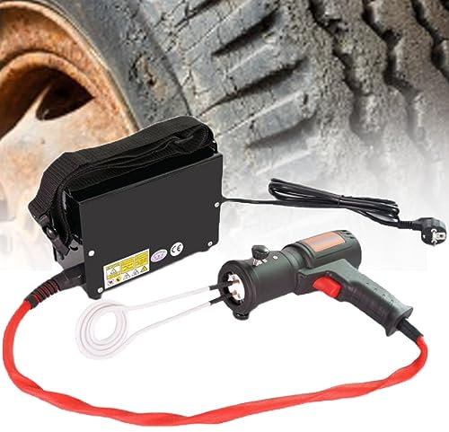 JINTAOMA Induction Heating Bolt Remover Tool, 1500W Auto Use Bolts Nuts Remover Car Garage Repairing Tool Flameless Portable Magnetic Induction Heater,220V