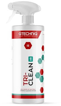 Gtechniq Car Upholstery Cleaner. I2 Tri-Clean All-Surface Cleaner for Cars and Car Detailing. Removes Stains, Dirt and Grime, Absorbs Odours - 1L