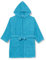 Playshoes Unisex Kinder Frottee-Bademantel Morgenmantel, türkis, 98/104