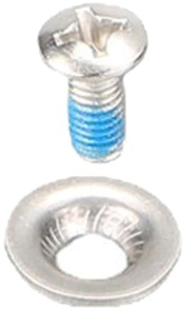 Badiman Juego de Tornillos de Fijación para Snowboard, Sujetadores, Piezas de Snowboard de Acero Inoxidable, 8 Uds.