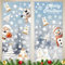 146Pcs Pegatinas Navidad Ventanas Cristal, Adornos de Navidad para Ventanas, Vinilos Navidad Escaparate Reutilizable, Adhesivos Navideñas Ventana para la Decoracion Navidad (B)