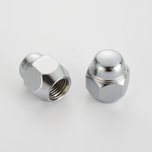 10 Stück Radmuttern for Subaru Forester for Legacy for Outback Fabrikräder 12x1,25 mm, 3/4 Sechskant 19 mm Eichel konische Sitzkuppel(Nuts 10pcs)