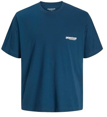 JACK & JONES Male T-Shirt Rückenprint T-Shirt