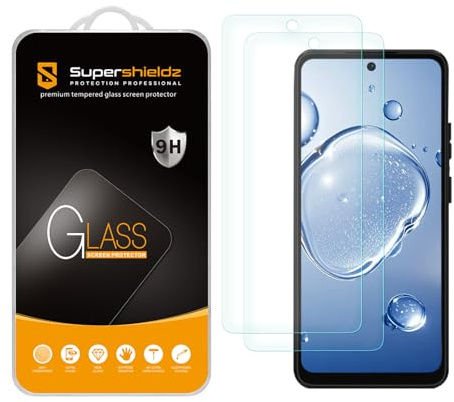 Supershieldz (2 Pack) Designed for Motorola Moto G (2026/2025) Tempered Glass Screen Protector, Anti Scratch, Bubble Free