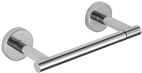 Support de Papier Toilette, Double Poteau pivotant, en Acier Inoxydable, Support Mural TP, Grand Rouleau Compatible avec Salle de Bain, Commercial et Camping-Car Chromé