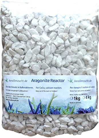 Korallenzucht.de Aragonite Reactor - Grobe Körnung, 1er Pack (1 x 4 kg)