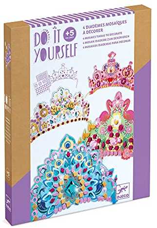 Djeco Weihnachten Haarband zum Dekorieren von Prinzessin (37901), Mehrfarbig (1)