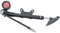 ROCKSHOX Dämpferpumpe Bis max. 20 bar 300 psi f. RockShox BoXXer ca.370g+Flicken