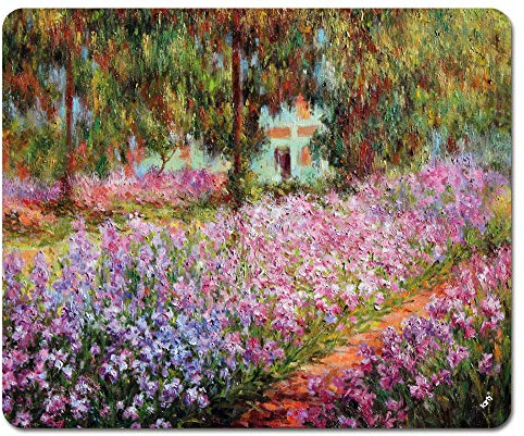 1art1 Claude Monet Der Garten des Künstlers In Giverny, 1900 Mauspad 23x19 cm