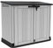 Keter Store-It-Out Prime 4.3 x 3.7 ft. Outdoor Resin Storage Shed with Easy Lift Hinges, Perfect for Yard Tools, Pool Toys and Garden Accessories, Grey