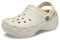 Crocs Classic Platform Lined Clog 39-40 EU Bone