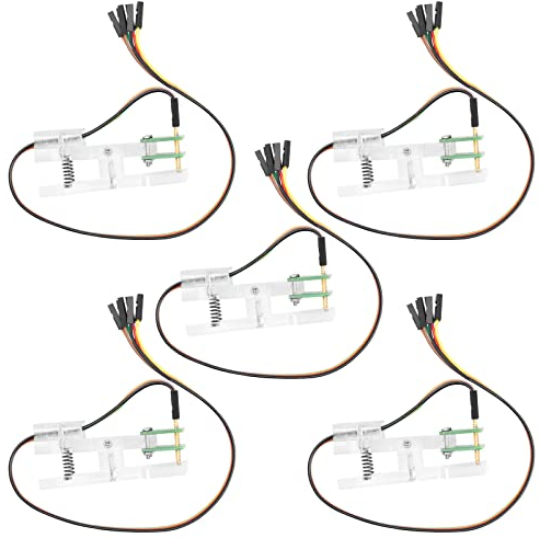 AZDelivery 5 x 6 Pin Programmer Electrical Tool I2C OLED Modul Modul Test Tool PCB Test Fixture 1 * 6P Gold-plated Probe Used to Test Module Board Upload Code für Arduino