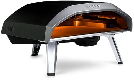 Ooni Koda 16 Four à Pizza à gaz – 37mBar Four à Pizza extérieur – Four à Pizza Portable – Cuire d'authentiques Pizzas sur Pierre en 60 Secondes – (FR Uniquement- 37 mBar)