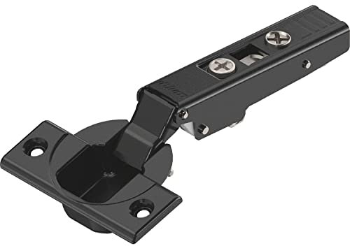 BLUM CLIP top ONYX Möbel Scharnier 110°, gerade ohne Feder, Schrauben