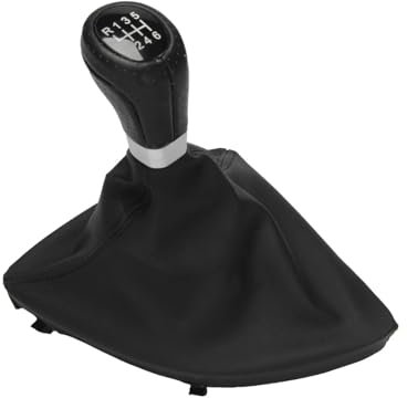 JOBOUND Perilla de cambio de marchas Manual de 6 velocidades, cubierta de bota, palanca de cambios, manija for BMW serie 1 E81 E87 LCI E88 E82 2003-2013 Pomos de palanca de cambios