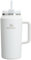 Stanley Quencher H2.0 FlowState vakuumisolierter Trinkbecher aus Edelstahl mit Deckel und Trinkhalm, für Wasser, Eistee oder Kaffee, Smoothies und mehr, Frost, 1,9 l