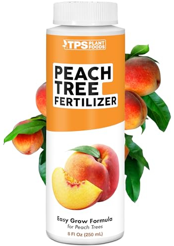 Peach Tree Fertilizer – Liquid Peach Tree Plant Food for Healthy Growth & Fruit Production, 8 oz