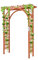 GOPLUS Arche de Jardin en Bois pour Plantes ou Fleurs Grimpantes, Arche en Treillis à Rosiers pour Décoration de Fête/Mariage, Arceau en Bois Massif pour Jardin Extérieur, 160 X 60 X 217 CM
