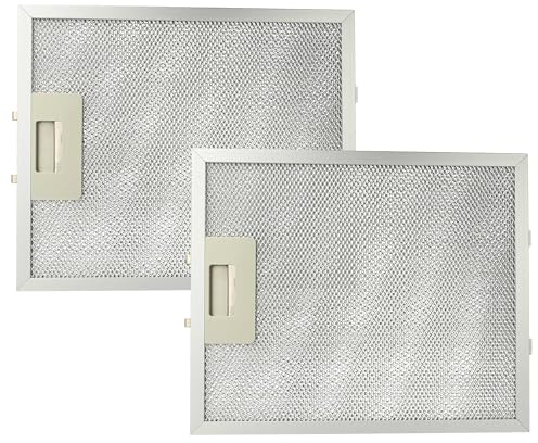 vhbw 2x Filtre anti-graisse compatible avec Electrolux EFC 9670 X hotte de cuisine - 27,7 x 23 x 0,9 cm, métal