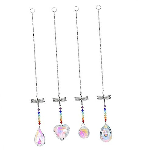 Veemoon 4stücke Teiliges Deckenventilator Zugkette Mit Dekorativen Hängedetails Für Wohnzimmer Und Schlafzimmer Funkelnde Lichtreflexionen Für Romantische Atmosphäre