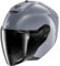 SHARK, Jet Motorradhelm RS JET CARBON DARK SHADOW Gun Silver S05, M